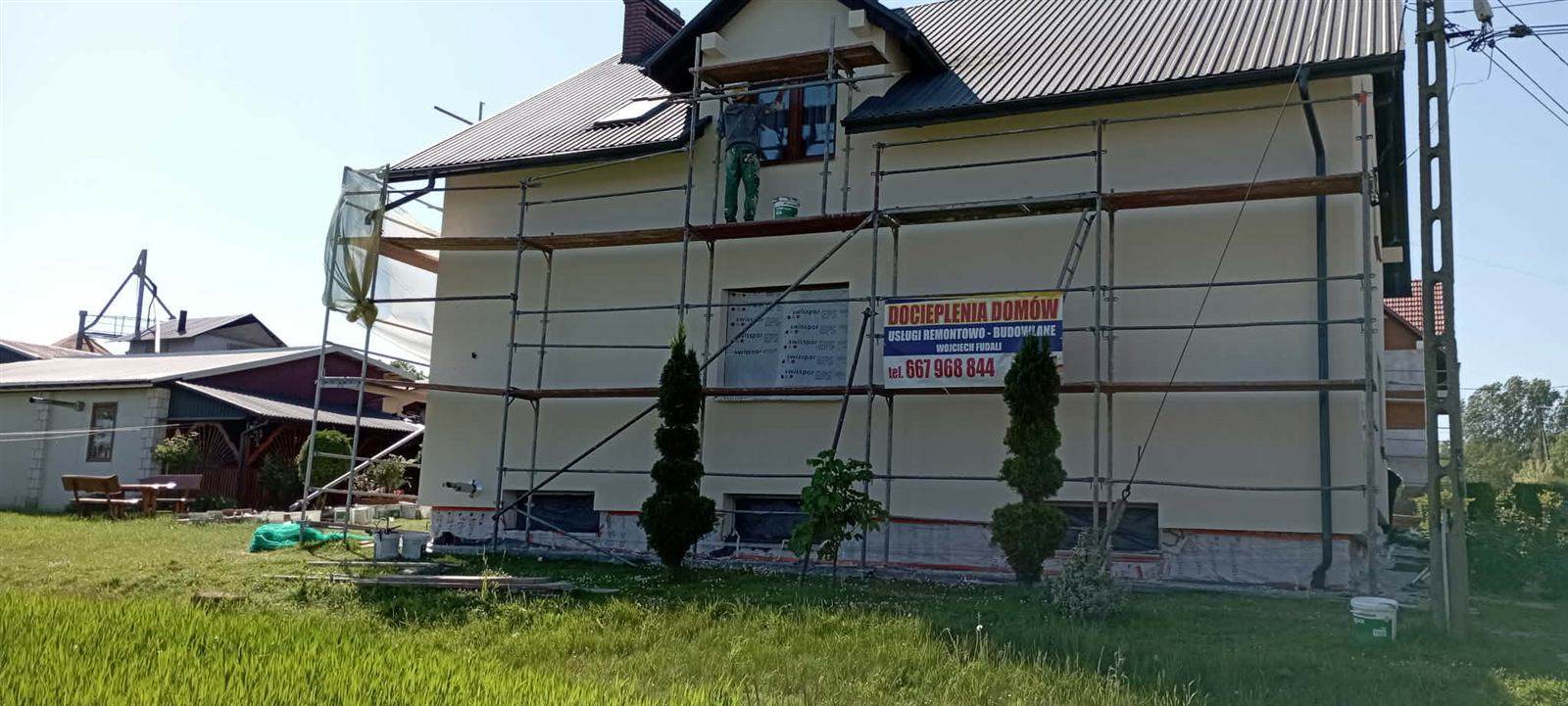 Docieplenie budynku - realizacja 1