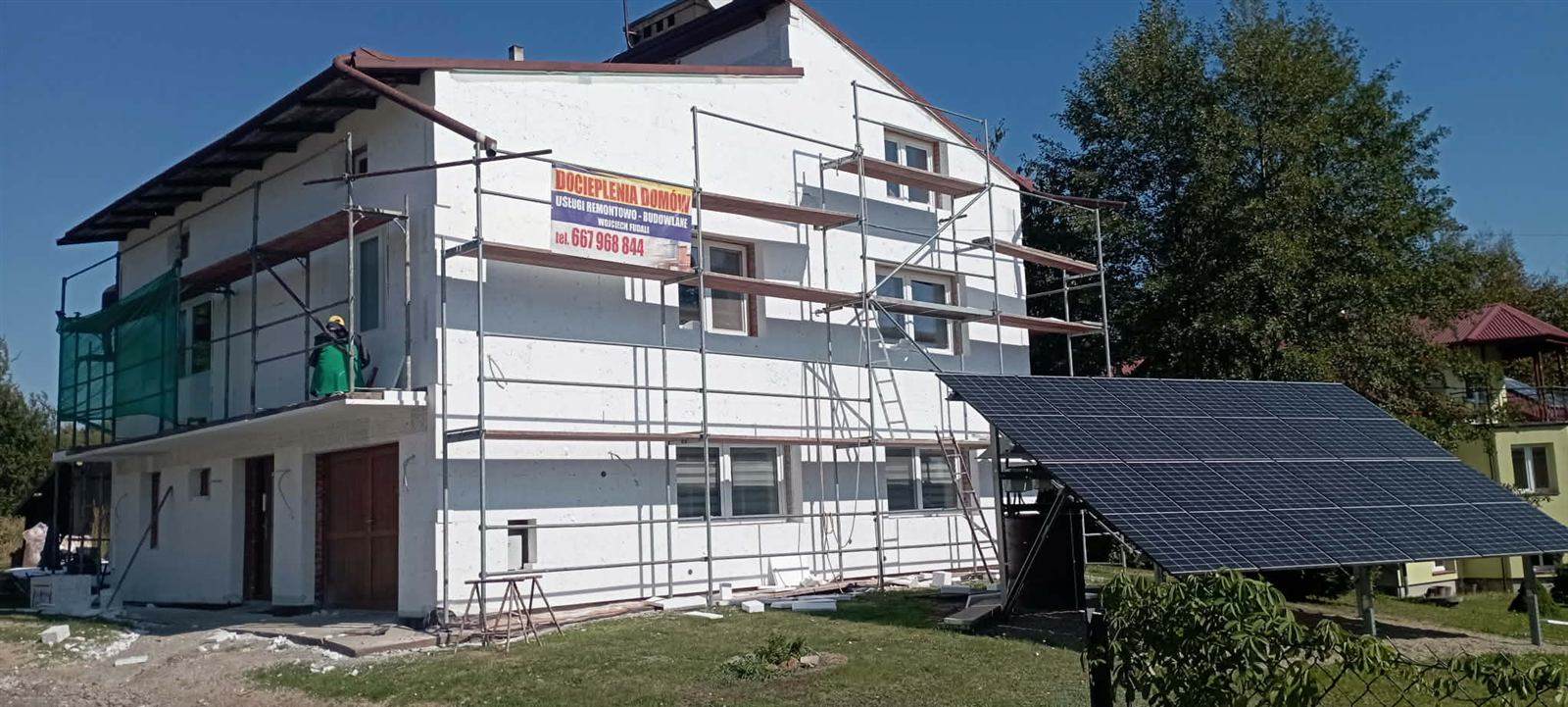 Docieplenie budynku - realizacja 17